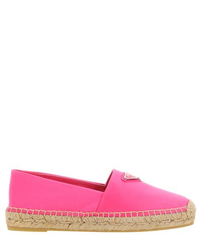 hot pink prada espadrilles|Prada platform espadrilles.